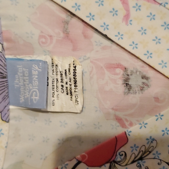 Disney Tinkerbell Scrub Top - Large - Picture 3 of 5